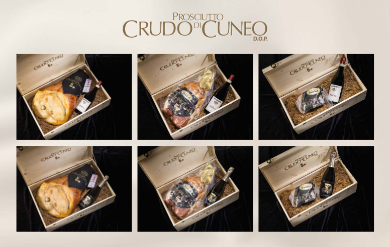 Gli Scrigni del Gusto con il Crudo di Cuneo DOP